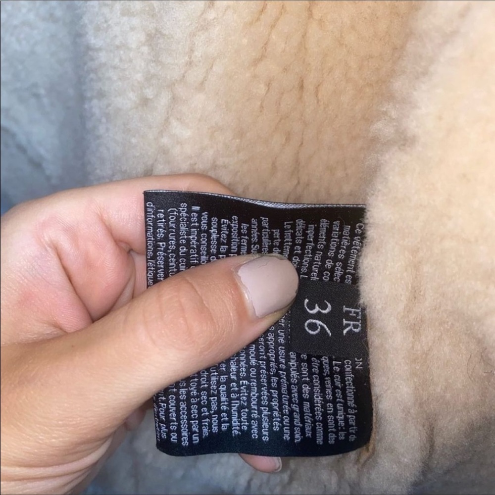 Authentic fur shearling jacket - Picture 4 of 5